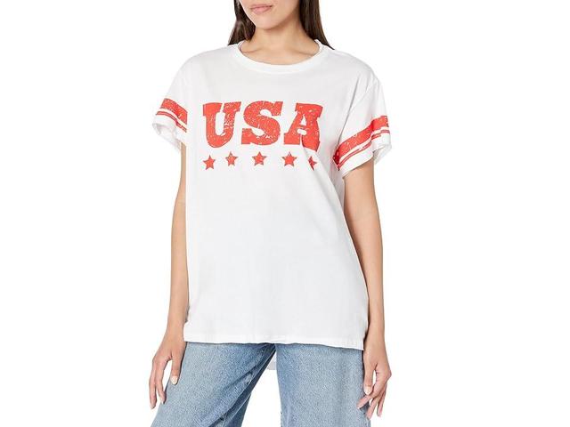 Show Me Your Mumu Airport Tee (USA Graphic) Women's Clothing Product Image