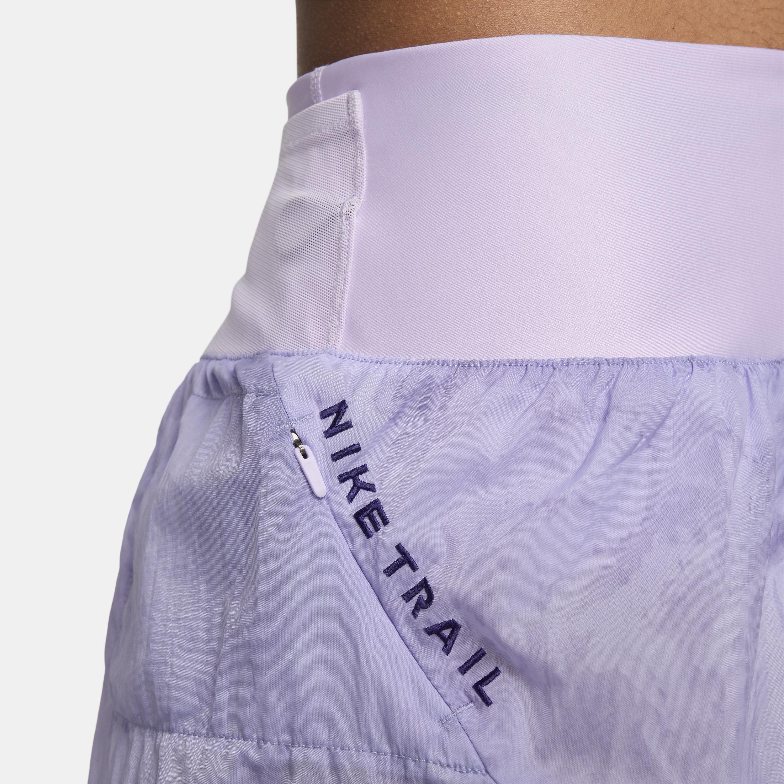 Nike Womens Trail Repel Mid-Rise 3 Brief-Lined Running Shorts Product Image