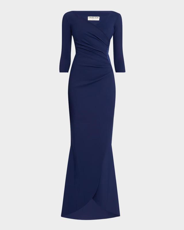 Emerentienne Embellished Mermaid Gown Product Image