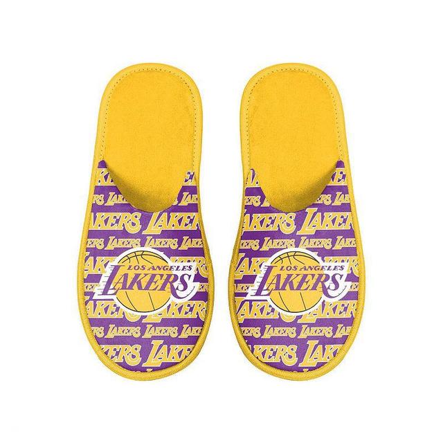 Mens FOCO Los Angeles Lakers Scuff Logo Slide Slippers Product Image