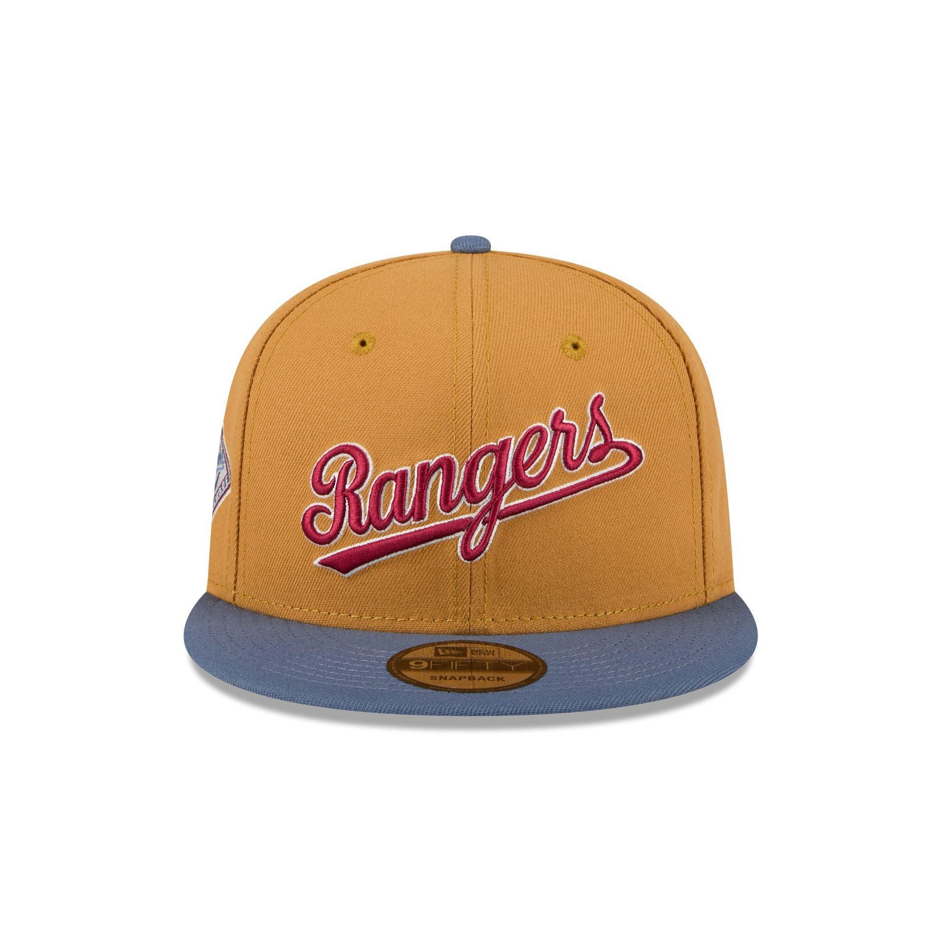 Texas Rangers Panama Tan 9FIFTY Snapback Hat Male Product Image