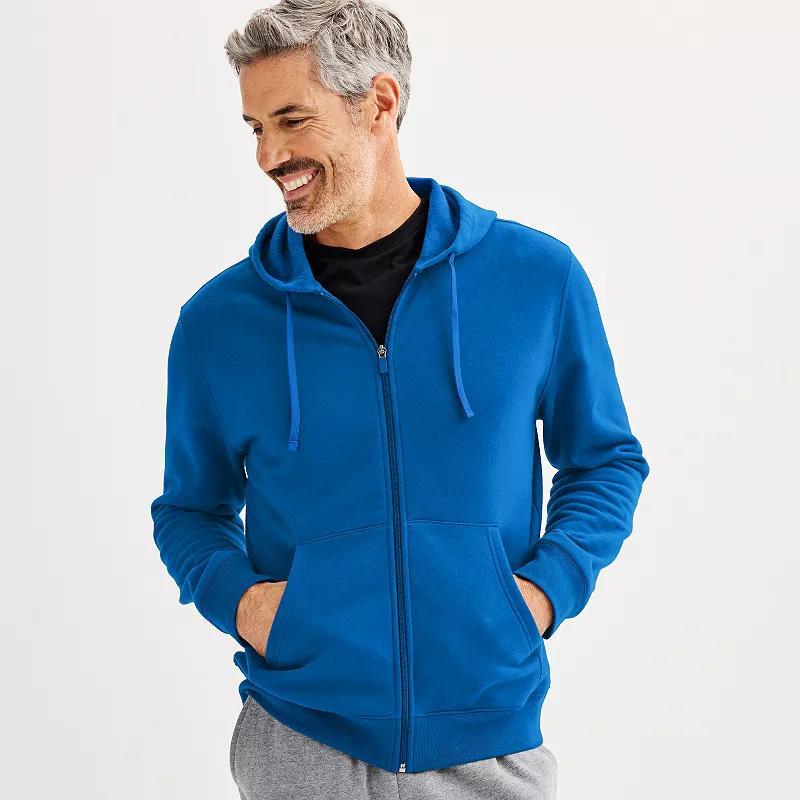 Mens Tek Gear Ultra Soft Fleece Zip Front Hoodie Product Image