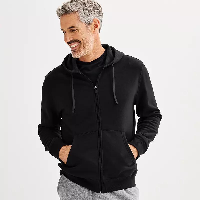 Mens Tek Gear Ultra Soft Fleece Zip Front Hoodie Product Image