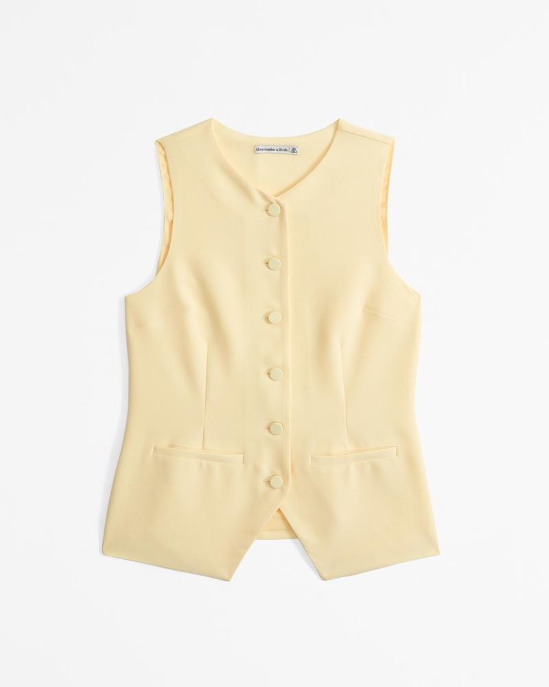 The A&F Mara Button-Through Vest Product Image