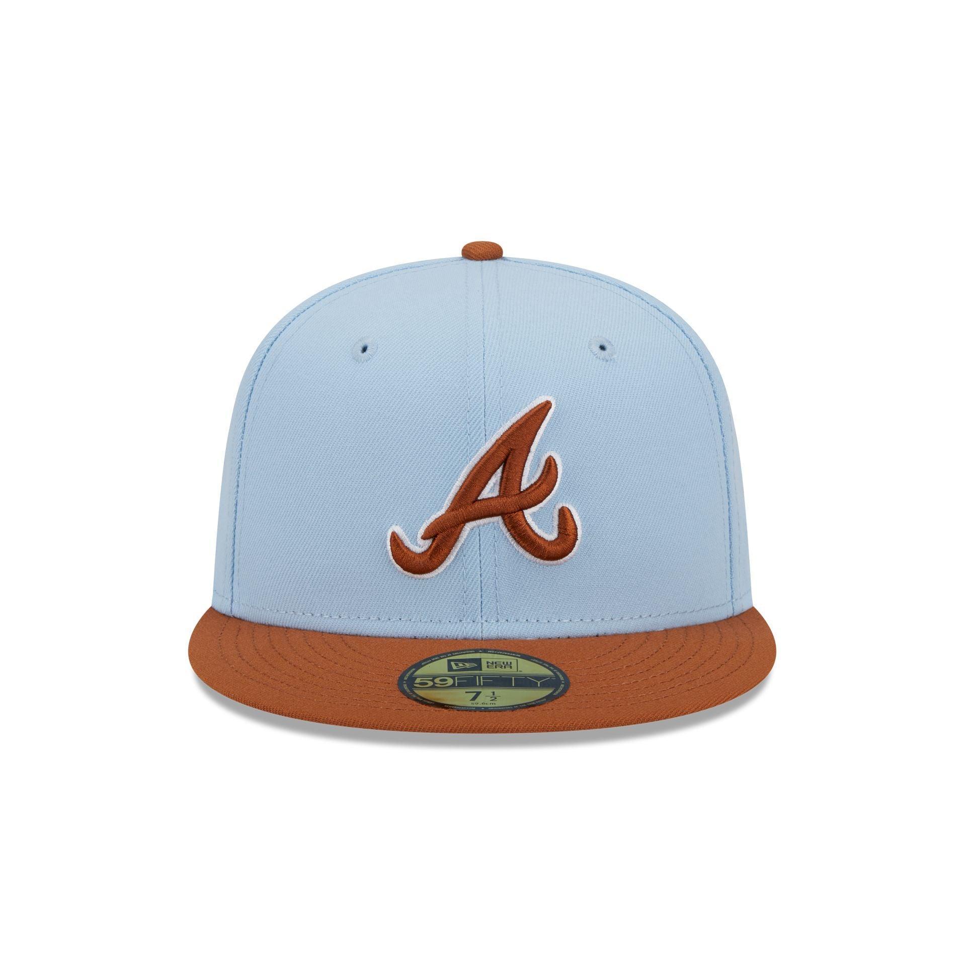 Atlanta Braves Color Pack Glacial Blue 59FIFTY Fitted Hat Male Product Image