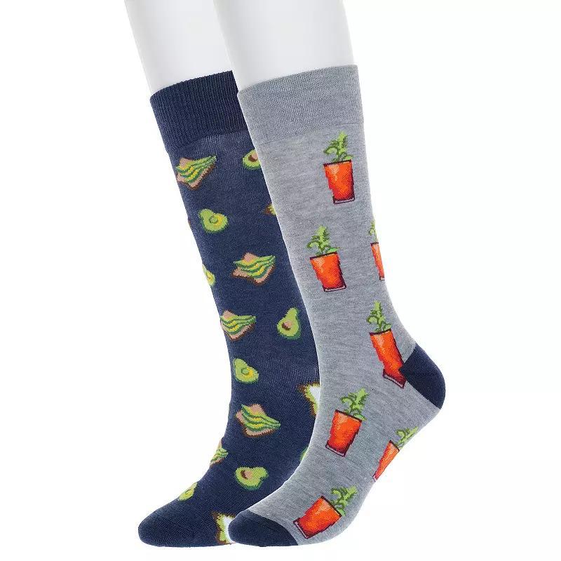 Mens Twisted Toes 2-Pack Novelty Socks Product Image