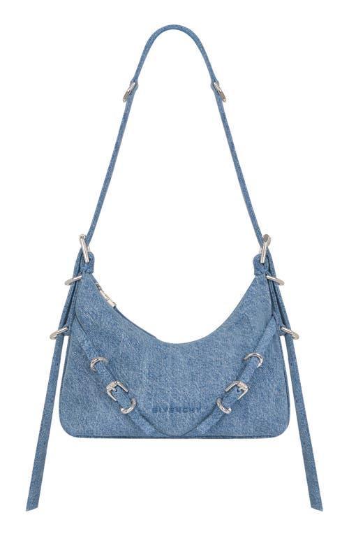 Givenchy Mini Voyou Denim Hobo Product Image