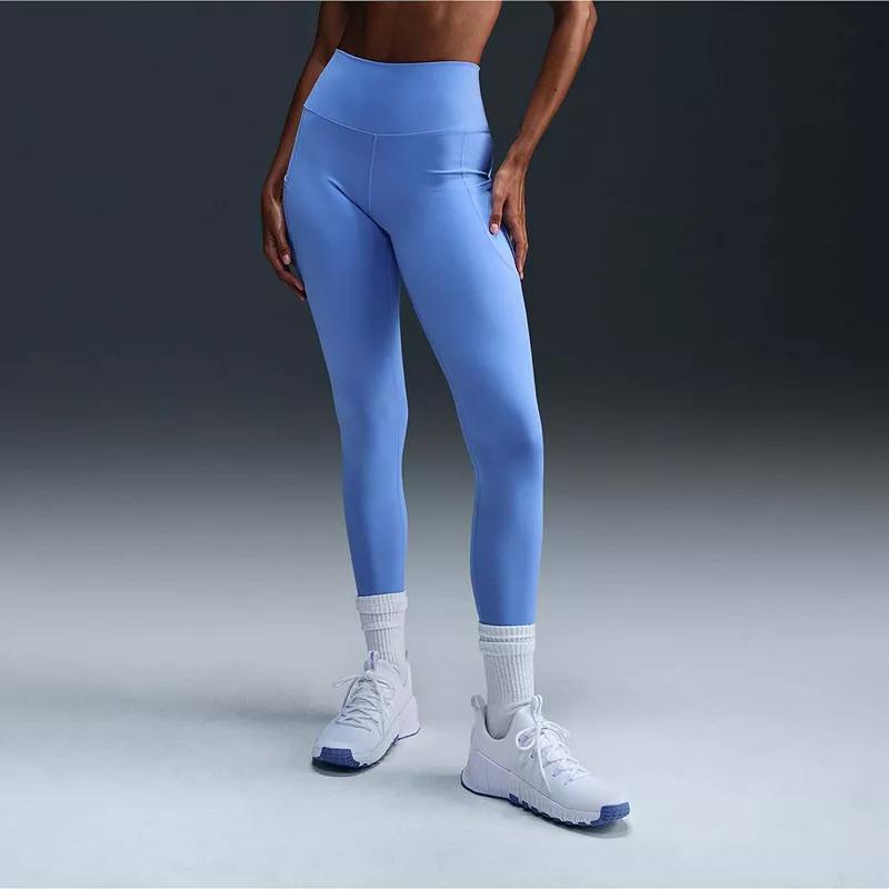 Womens Nike One Pocketed High-Waisted 7/8 Ankle Leggings Product Image