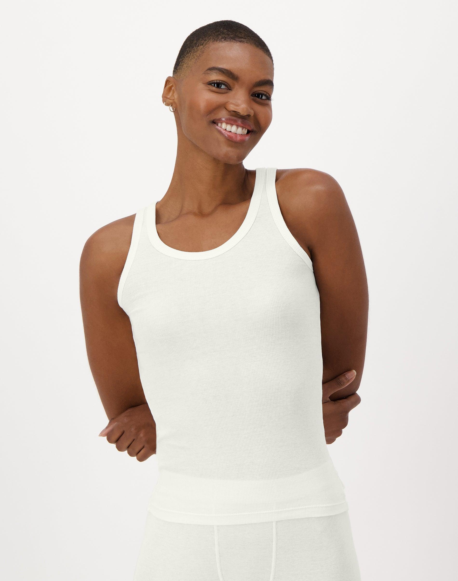 Hanes Originals Women’s SuperSoft Comfywear Rib Tank Top Product Image