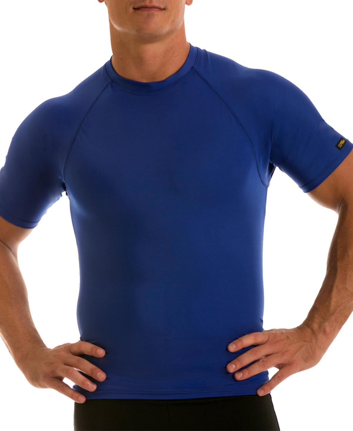 Instaslim Mens Activewear Raglan Short Sleeve Crewneck T-shirt Product Image