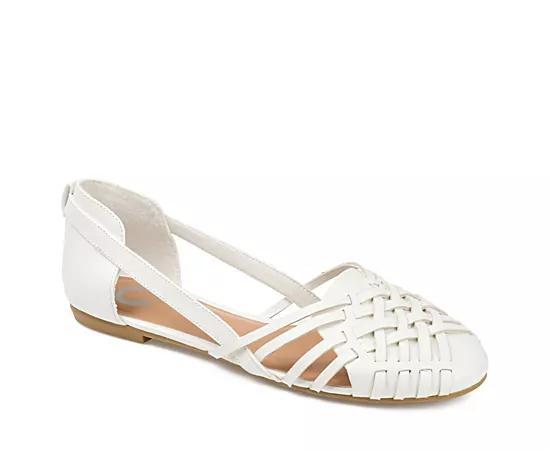 Journee Collection Womens Ekko Flat Product Image