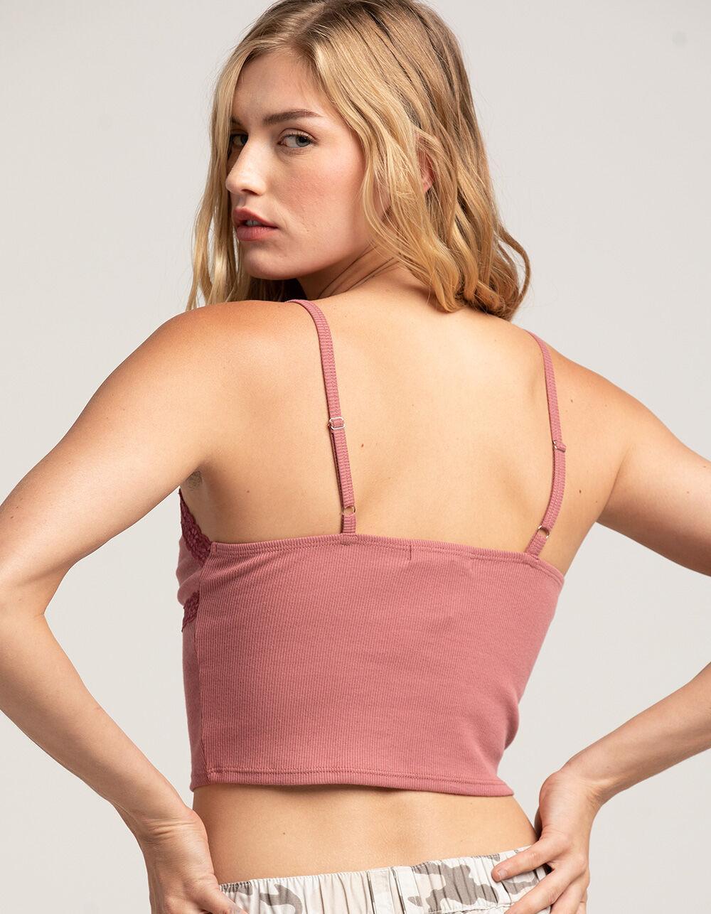 RSQ Womens Lace Trim Cami Product Image