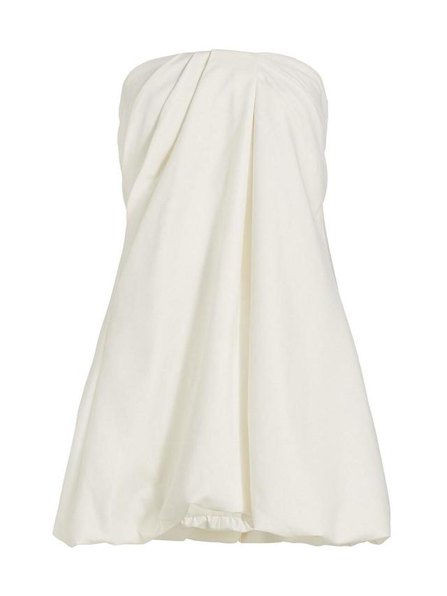 Womens Aerin Strapless Draped Minidress Product Image