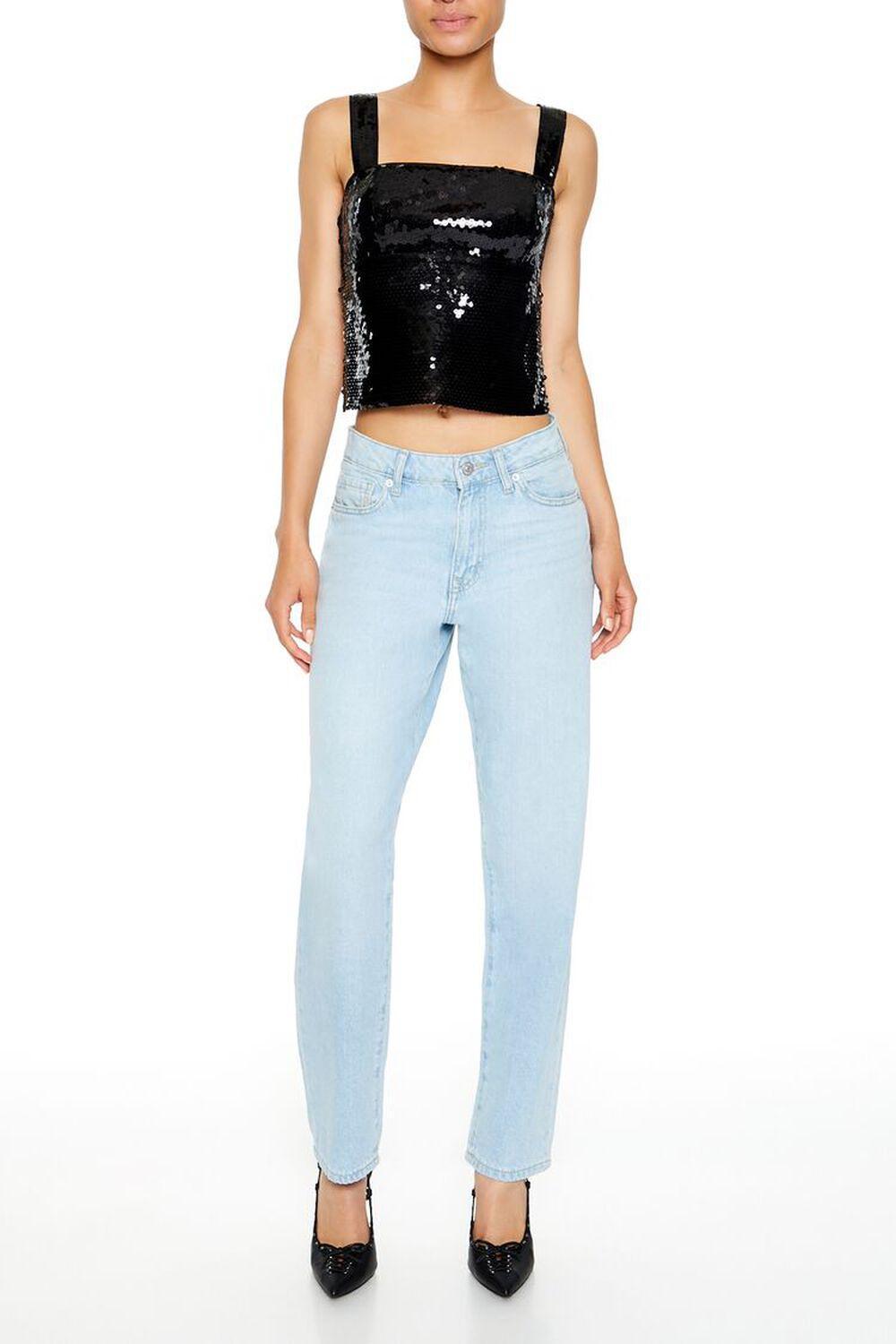 Tie-Back Sequin Top | Forever 21 Product Image