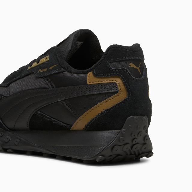 PUMA Blktop Rider Men's Sneakers in Black/Wild Willow Product Image