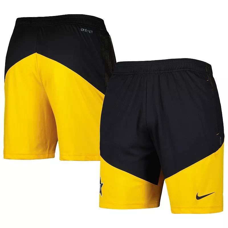 Mens Nike /Gold Vanderbilt Commodores Player Performance Lounge Shorts Product Image