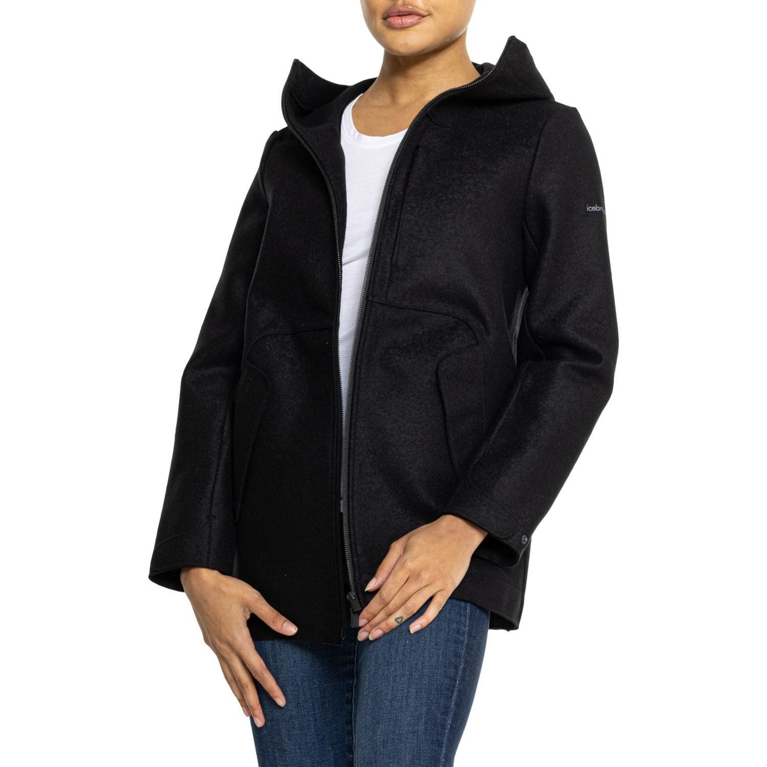 Icebreaker Felted Hooded Jacket - Merino Wool Product Image