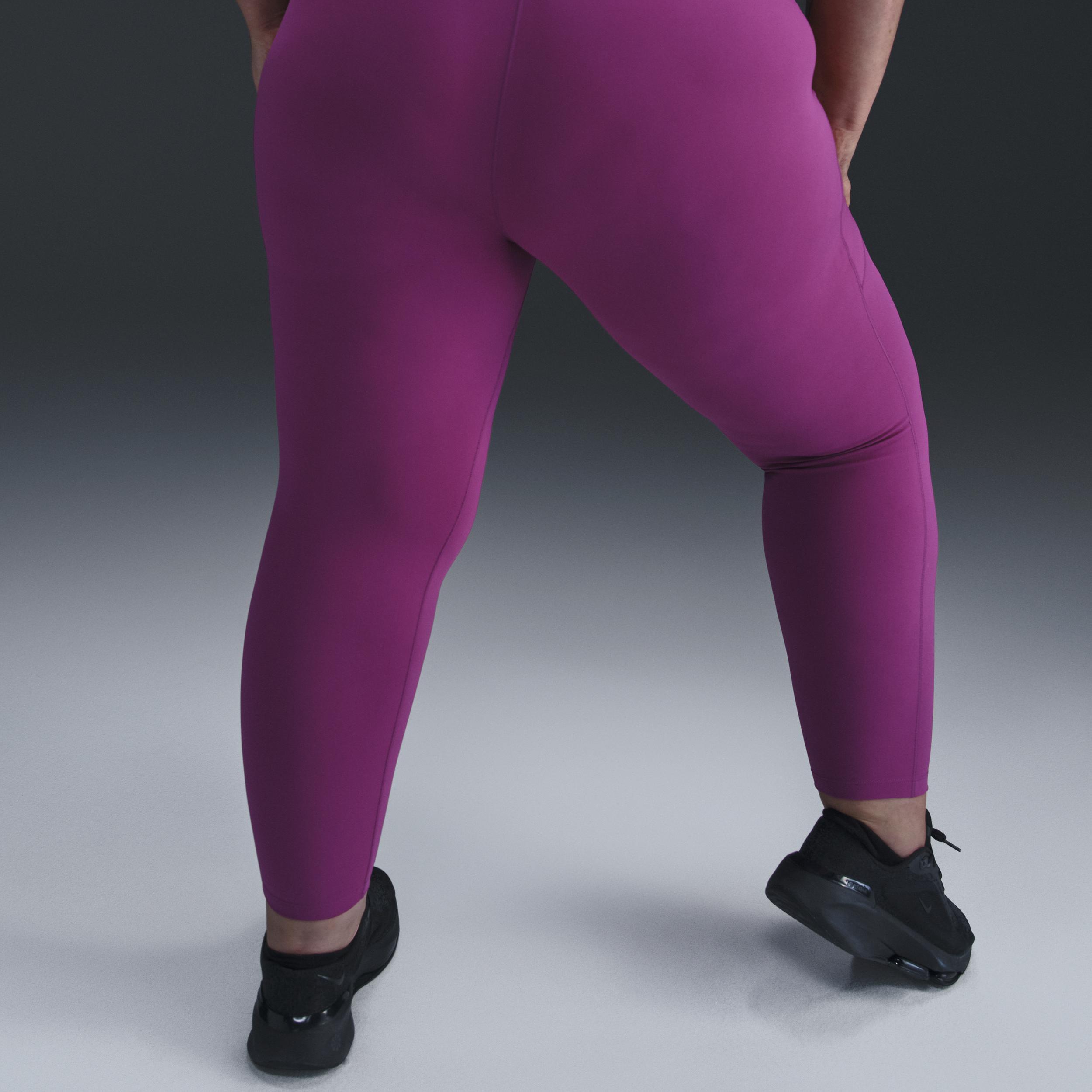 Nike Women's One High-Waisted 7/8 Leggings with Pockets (Plus Size) Product Image