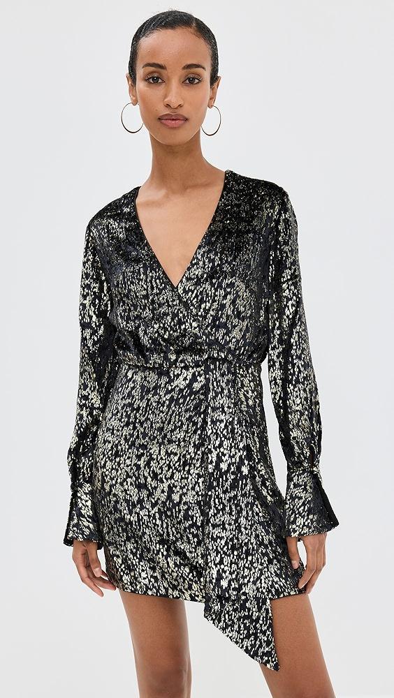 SIMKHAI Camryn Velvet Mini Dress | Shopbop Product Image