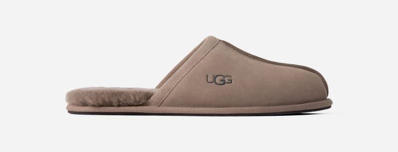 UGG Mens UGG Scuff Logo - Mens Shoes Dark Grey Product Image