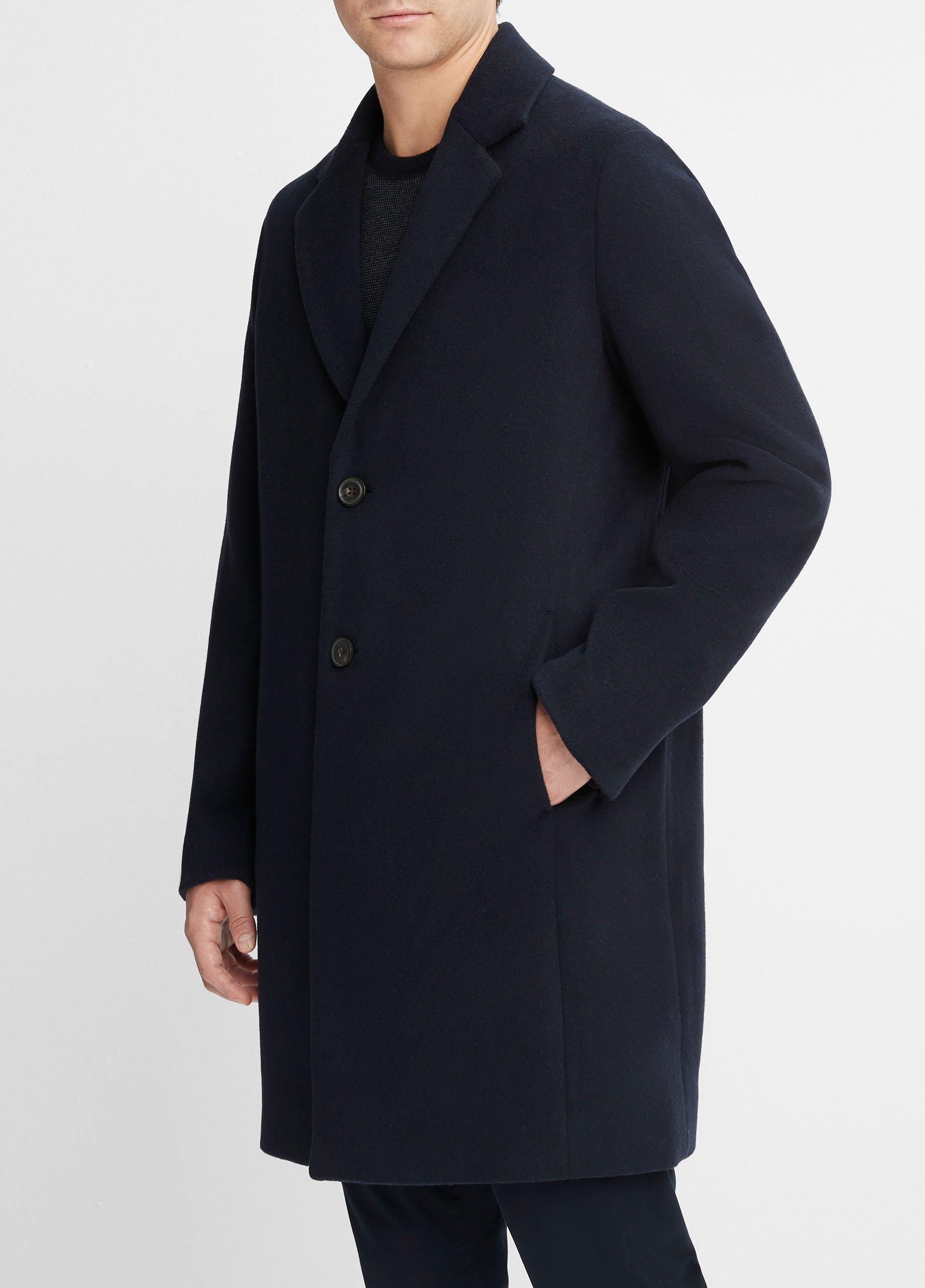 Classic Wool-Blend Coat Product Image