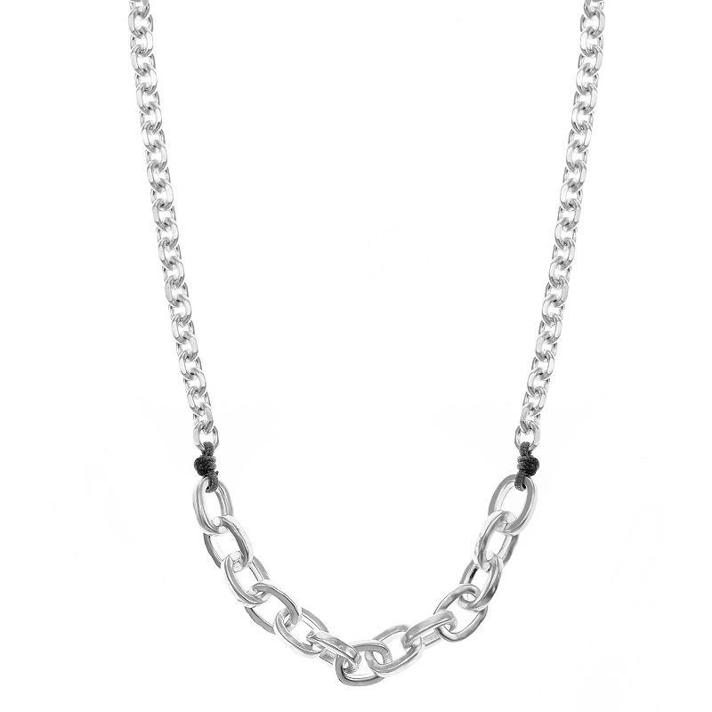 Bella Uno Silver Tone Necklace, Womens Product Image