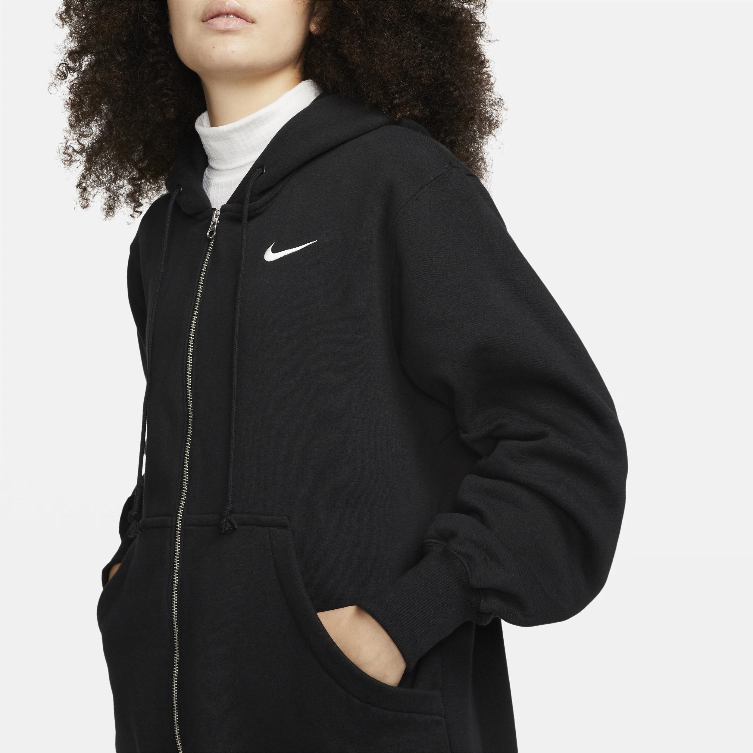 Women's Nike Sportswear Phoenix Fleece Oversized Long Full-Zip Hoodie Product Image