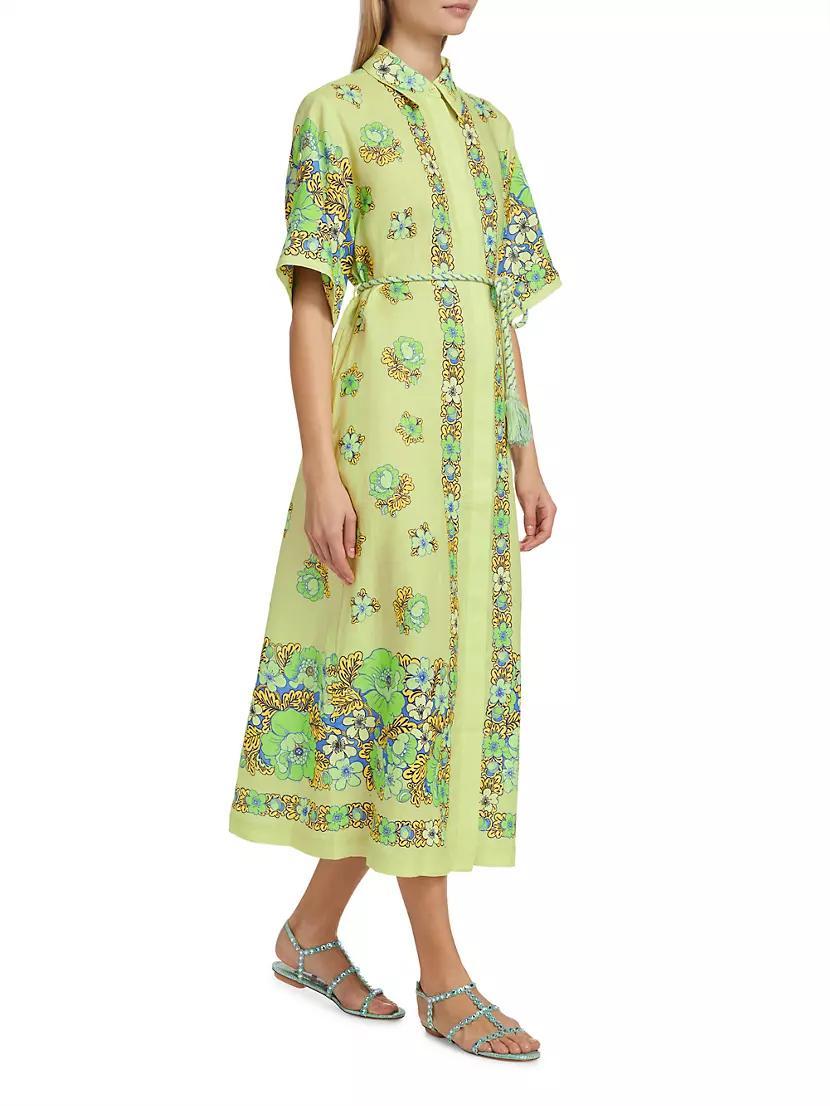 Hotel Paradiso Velma Linen Shirtdress Product Image