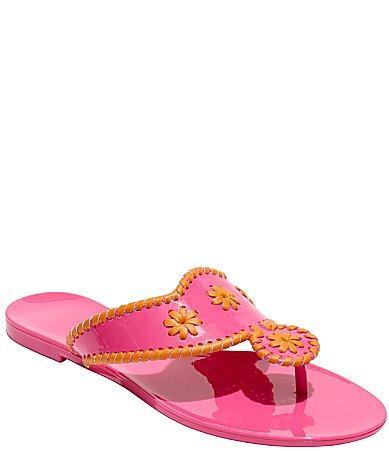 Jack Rogers Jacks Jelly Thong Sandals Product Image