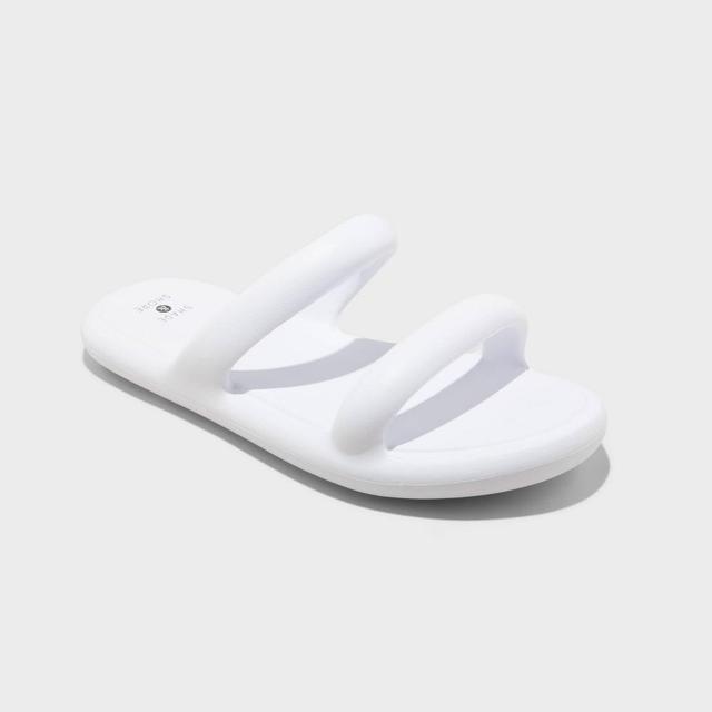 Womens Ellen EVA Footbed Sandals - Shade & Shore White 12 Product Image