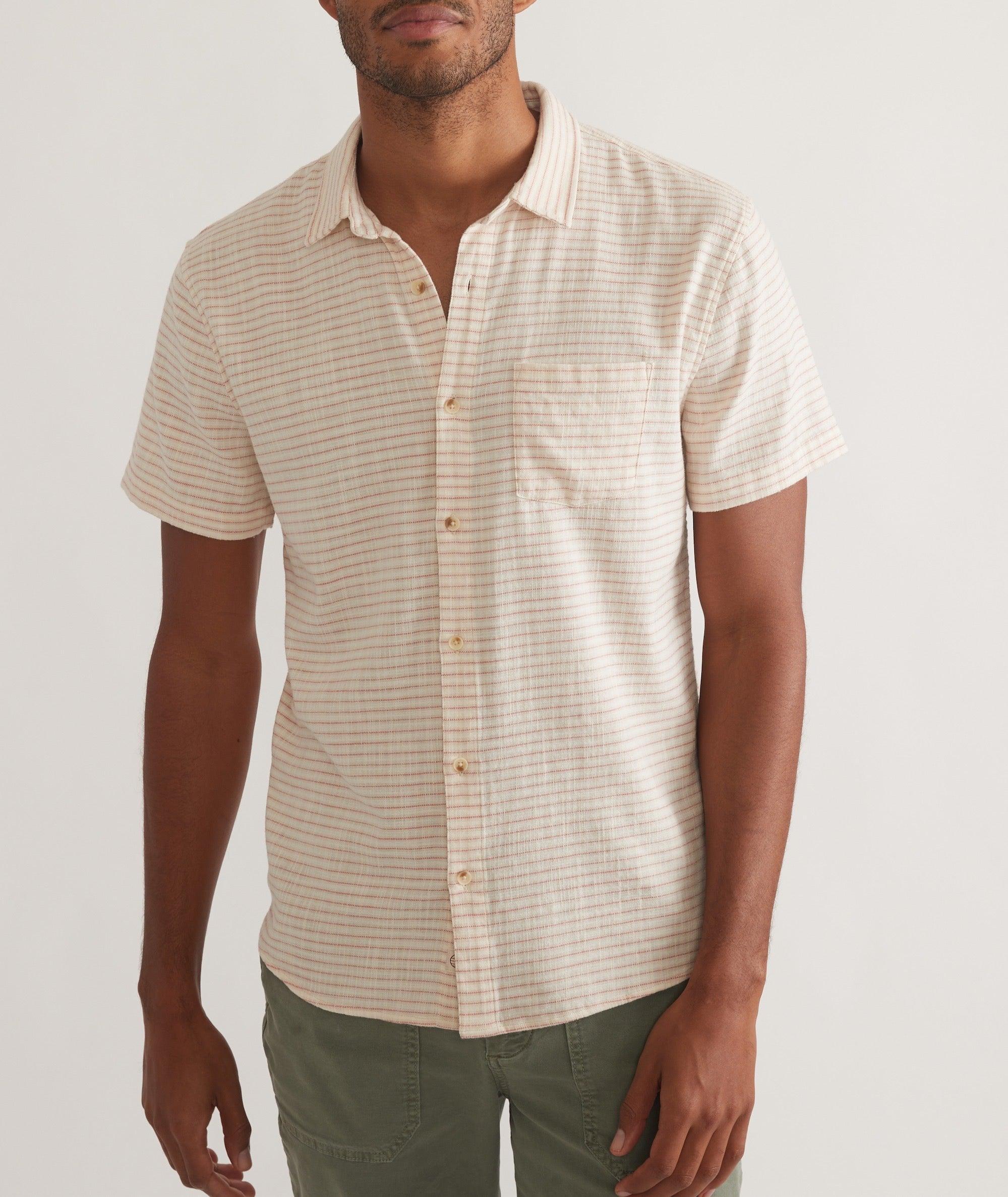 Stretch Selvage Short Sleeve Shirt Product Image