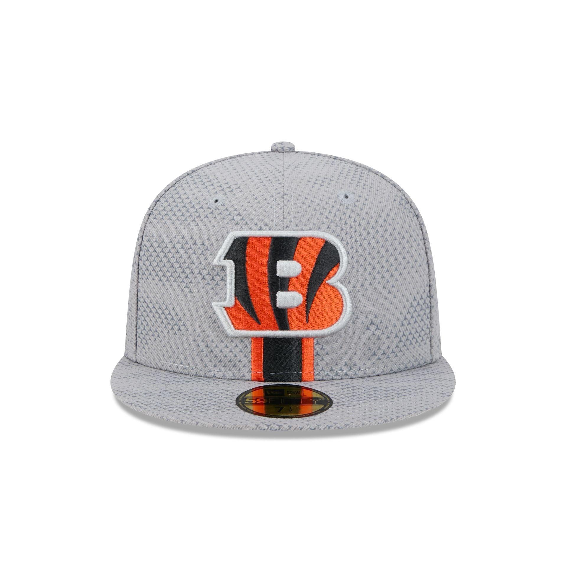 Cincinnati Bengals 2024 Sideline Gray 59FIFTY Fitted Hat Male Product Image