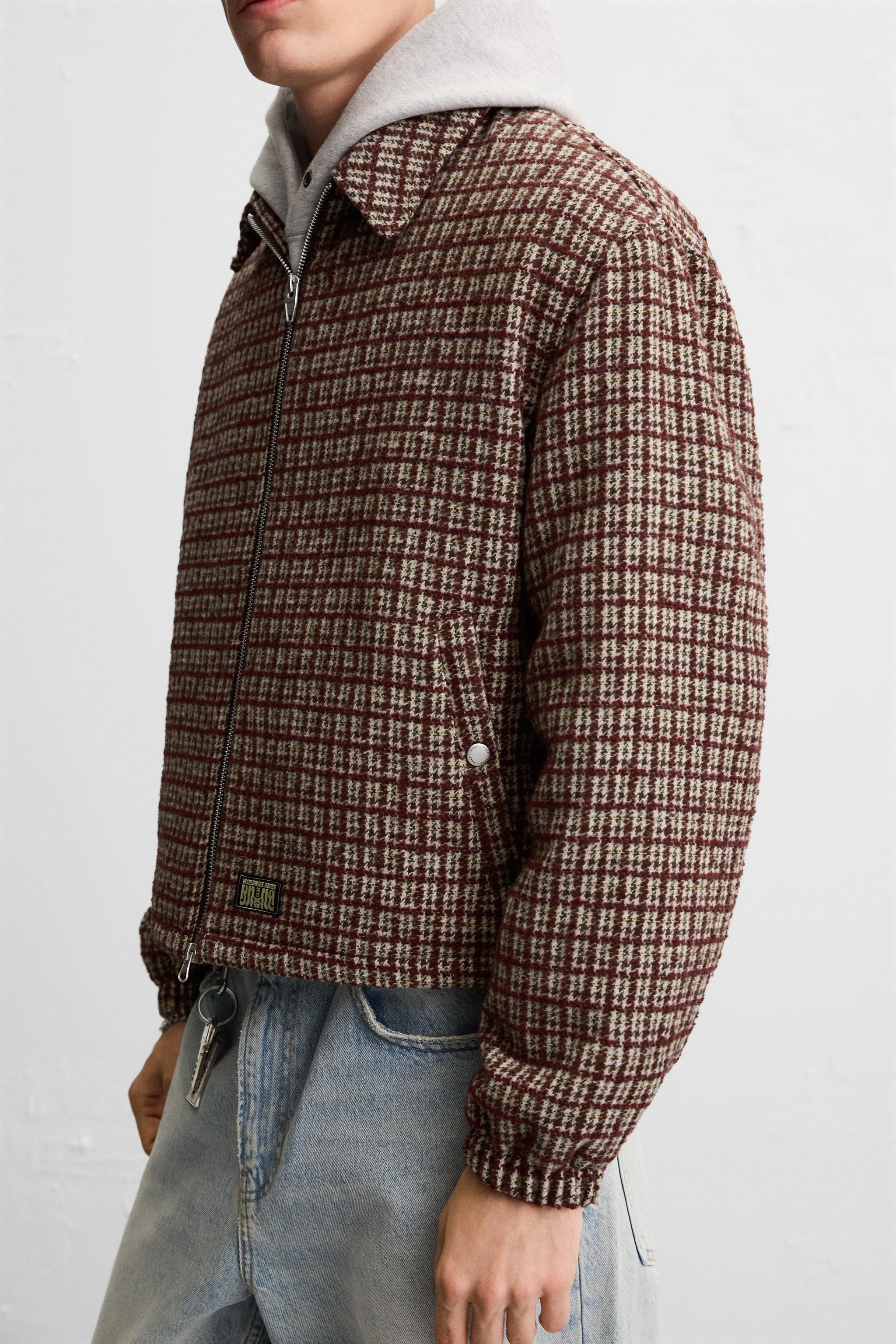 PLAID JACKET Product Image