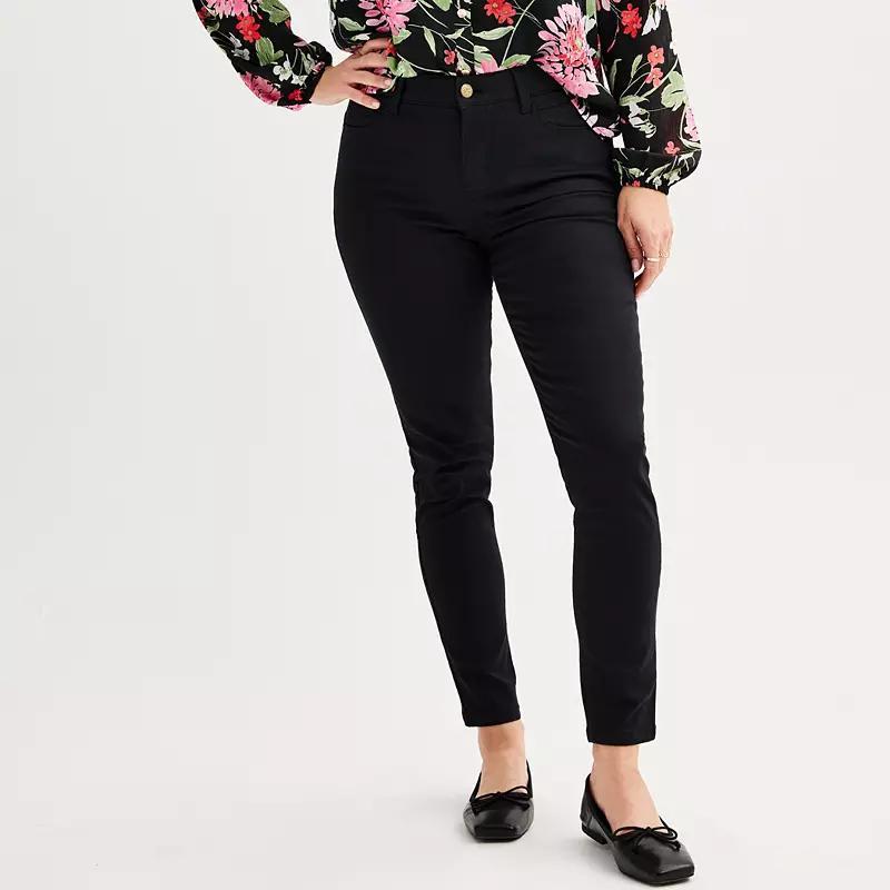 Womens Draper James High-Rise Skinny Jeans product image