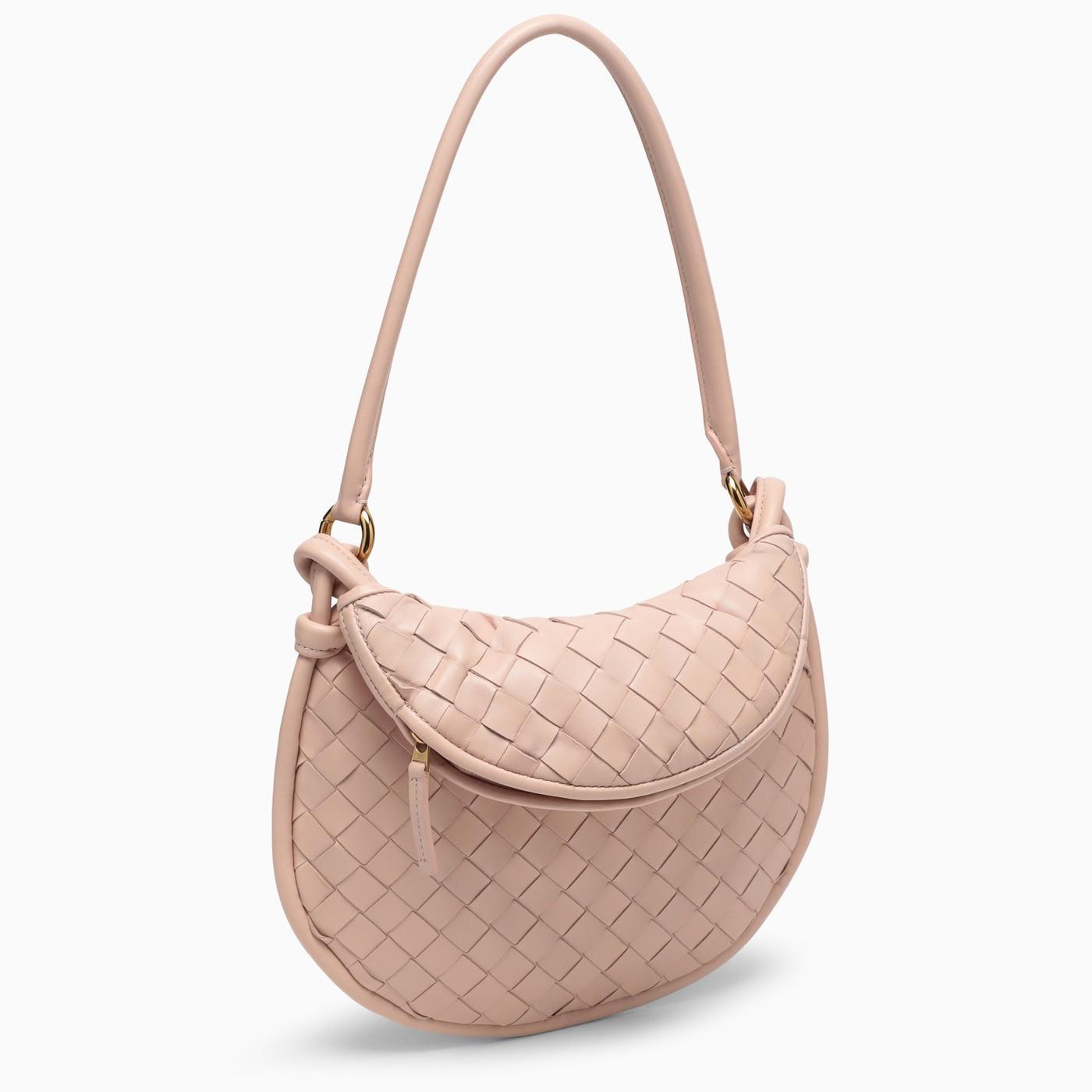 Gemelli Small Intrecciato Shoulder Bag In Peach Product Image