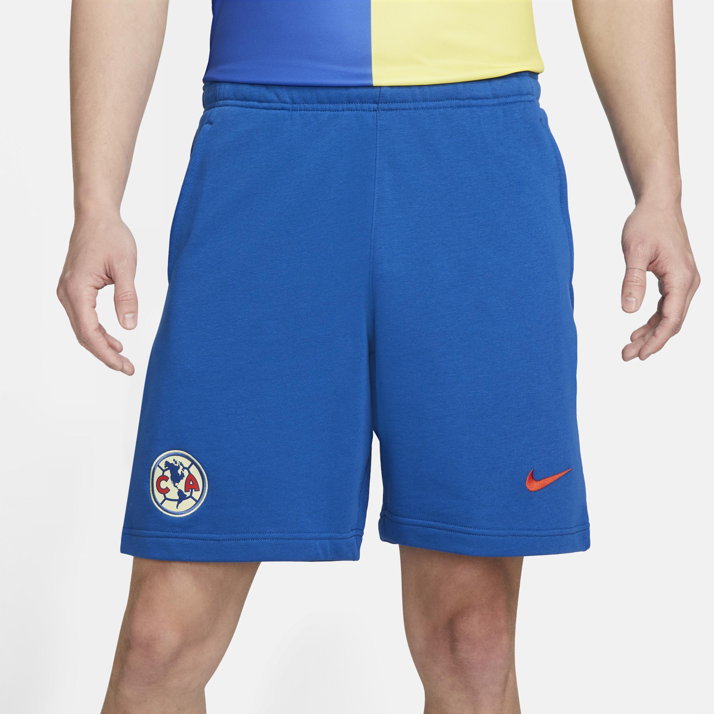 Mens Nike Blue Club America Fleece Shorts Product Image