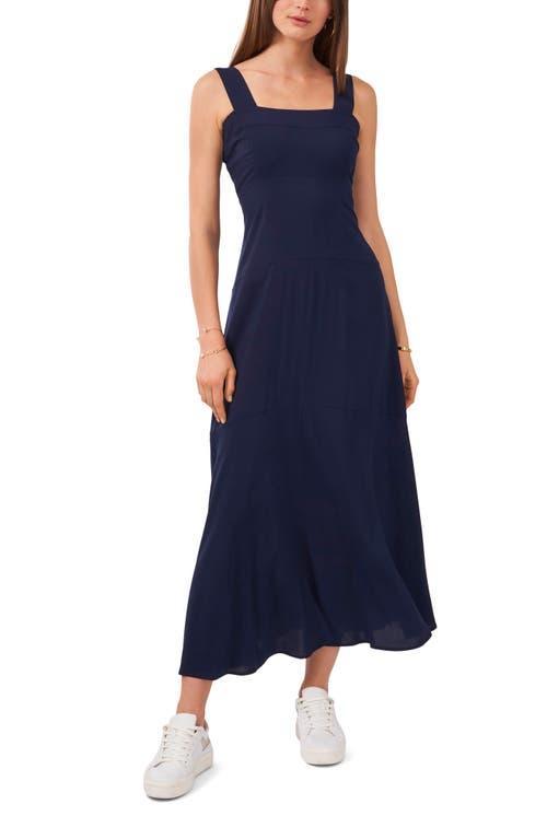 Vince Camuto Women's Paneled Challis Tank Dress, Navy Product Image