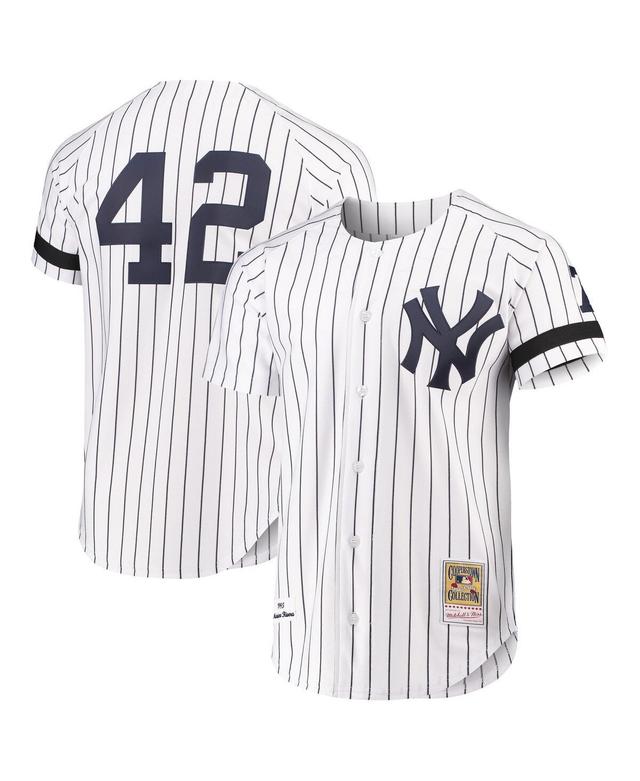 Mens Mariano Rivera Mitchell & Ness New York Yankees Authentic Jersey Product Image