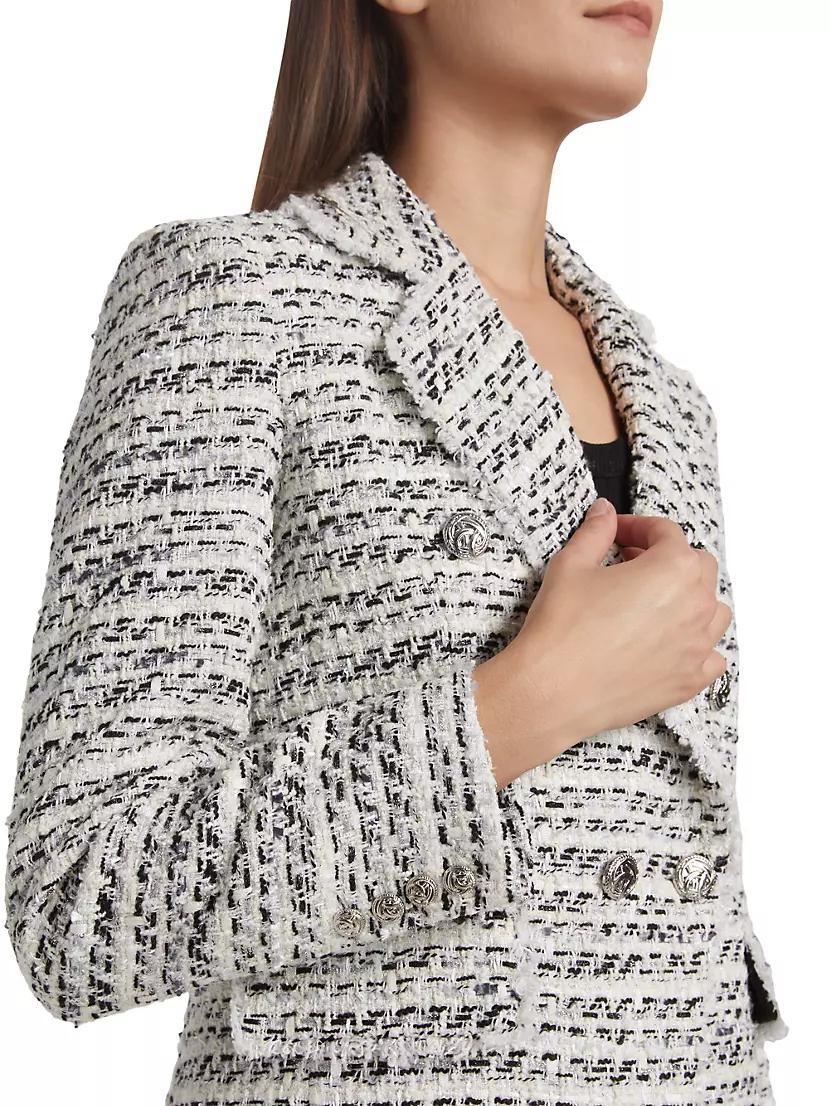 Eliza Metallic Tweed Blazer Product Image