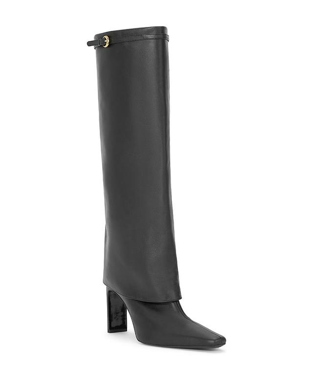 Staud Womens Wally Foldover Cuff High Heel Boots Product Image