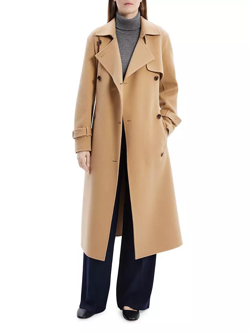 Wool & Cashmere Trench Coat Product Image