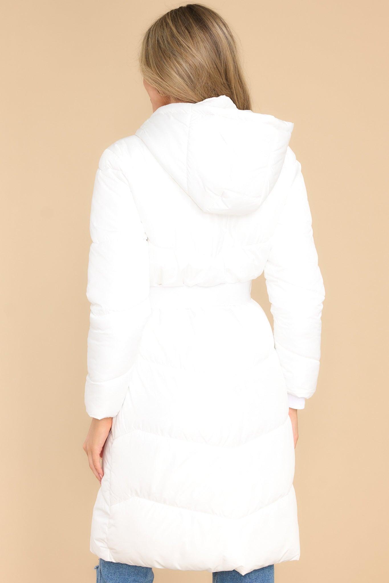 Frozen Fantasies White Puffer Coat Product Image