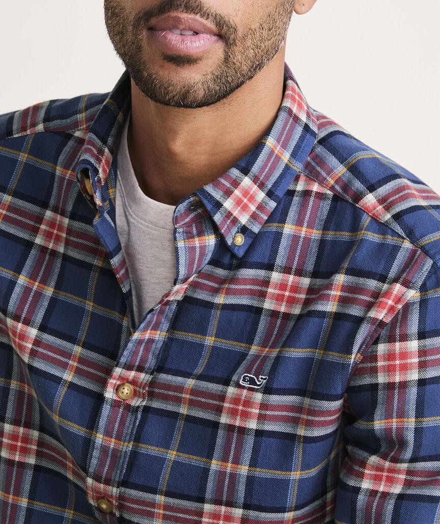 Vineyard Flannel Plaid Shirt Product Image