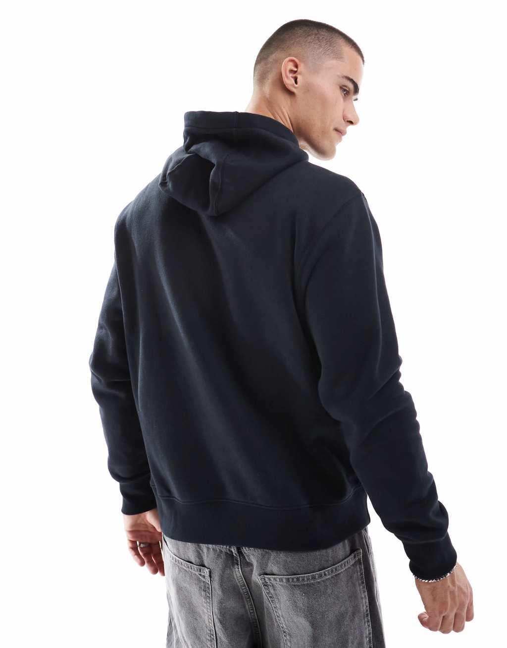 Nike 'Tis The Season logo hoodie in black Product Image