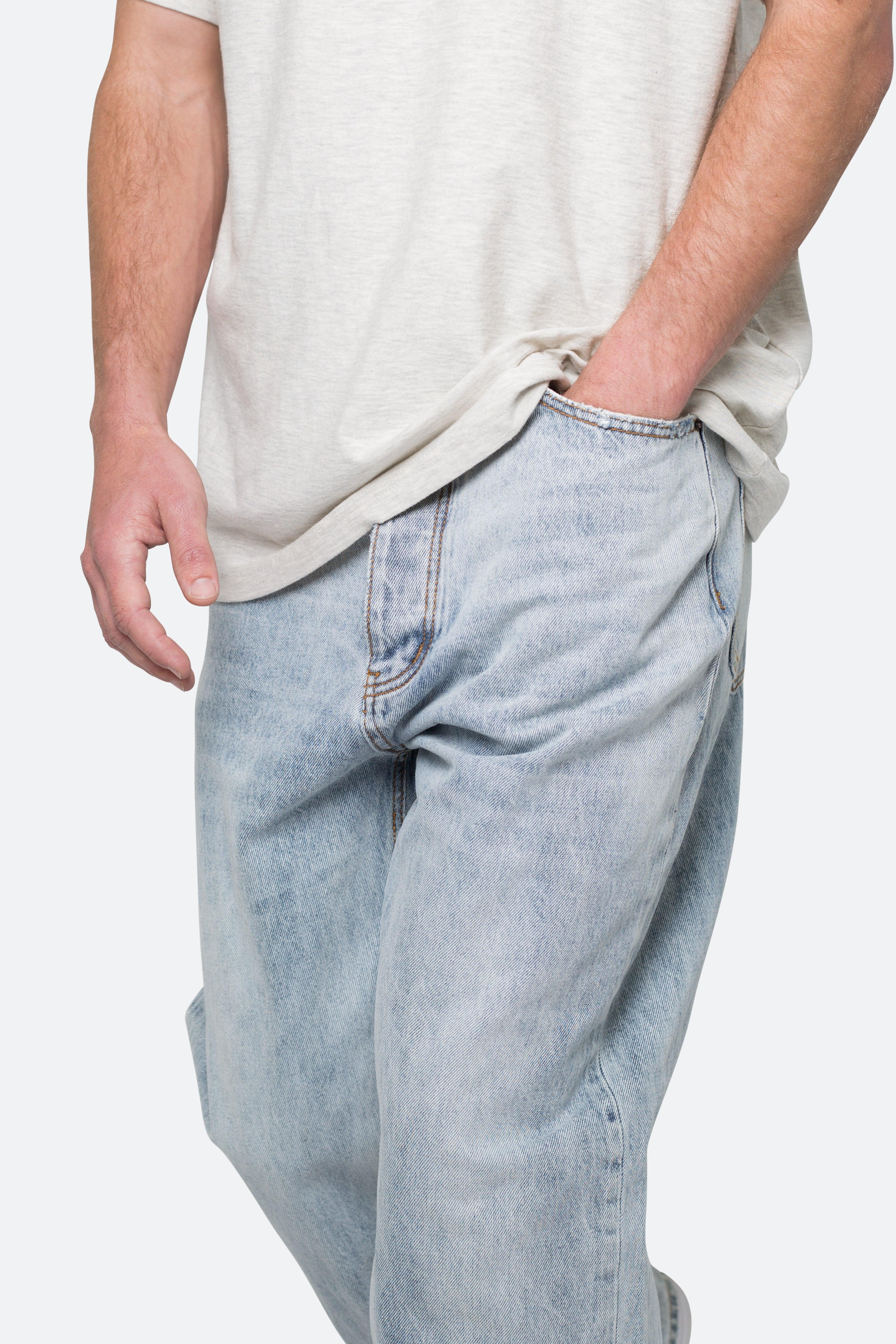 Ultra Baggy Denim - Light Blue Product Image