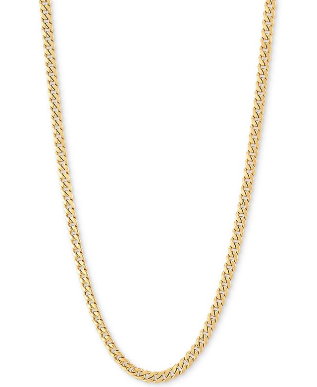 Everlasting Gold 14k Gold 3.0 mm Hollow Miami Cuban Chain Necklace - 22 in., Women's, Size: 22" - Size: 22" Product Image