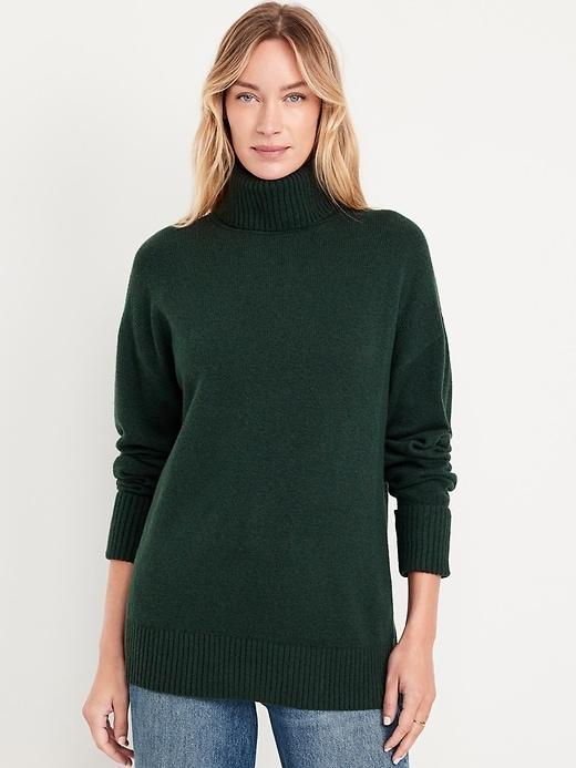 SoSoft Turtleneck Tunic Sweater Product Image