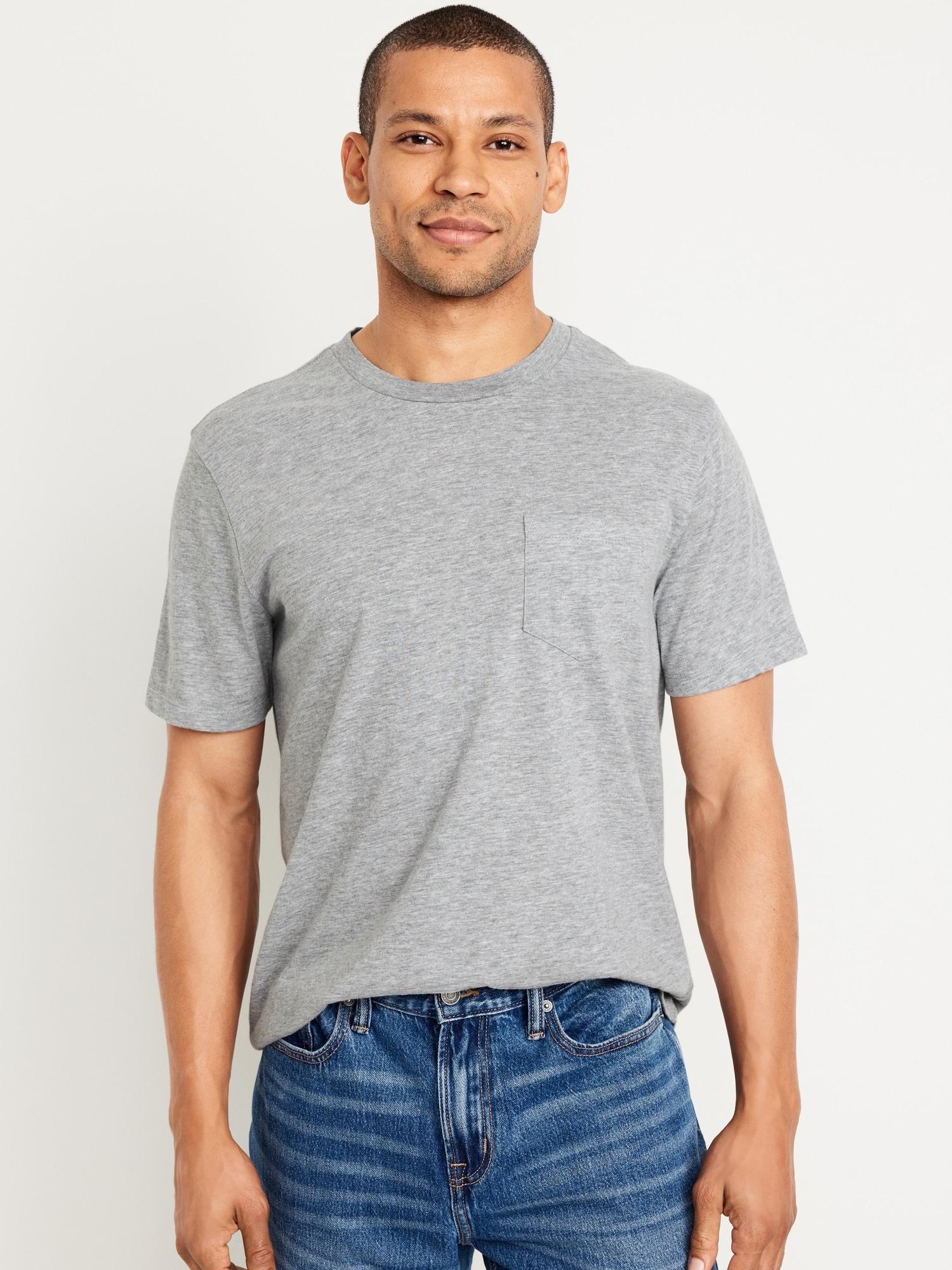 Crew-Neck Pocket T-Shirt Product Image