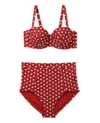 Vivien Two Piece Top & Bottom Swimwear Set Plus Size Product Image