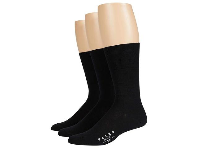 Mens Airport Virgin Wool Socks, Pack of 3 Product Image